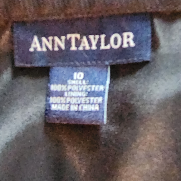 RETRO ANN TAYLOR BLACK SKIRT WITH A SHEAR OUTER LINING AND BLACK SEQUINS - SZ 10 - Picture 7 of 8